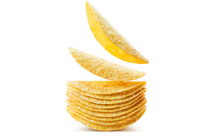 aufeinanderliegende Stapelchips ohne Verpackung