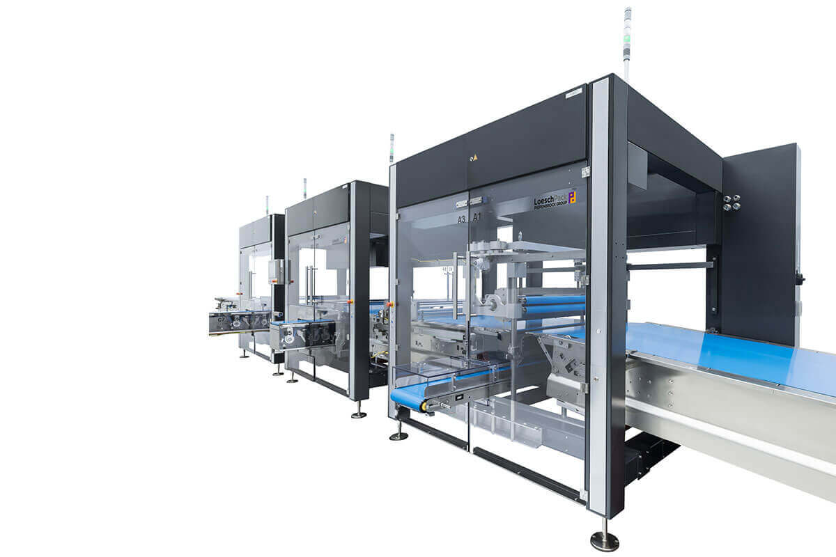 Zuführ- und Verteilsystem LOMATIC von LoeschPack